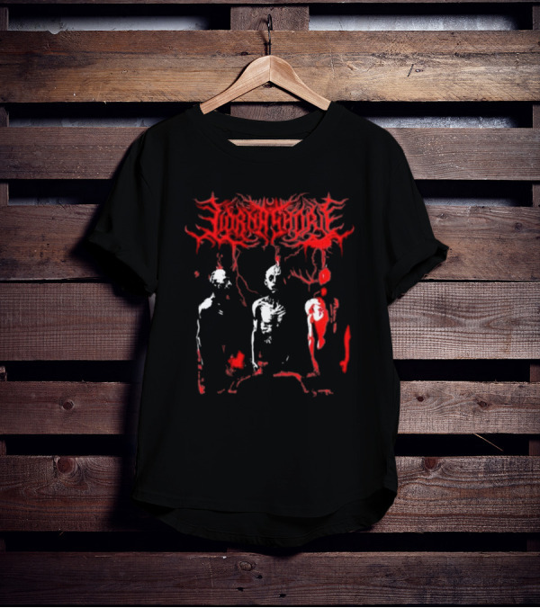 Lorna Shore Hanging Bodies Red Gothic Aesthetic T-Shirt