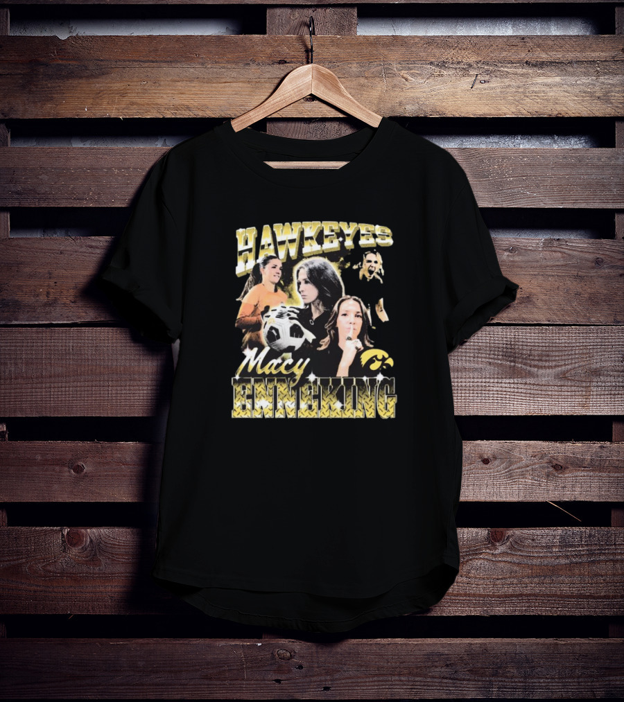 Hawkeyes Macy Enneking Iowa Soccer T-Shirt