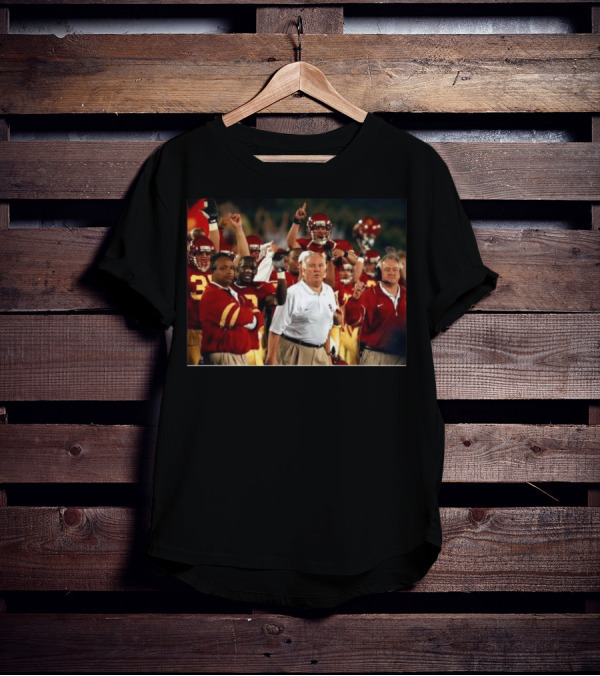 Rip Coach John Robinson Fight On Forever USC Trojans Football Team Victory Celebrations T-Shirt