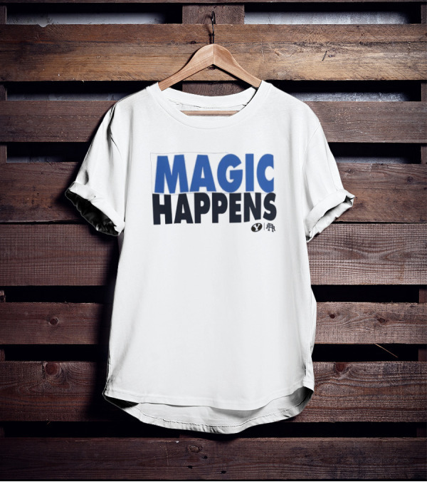MAGIC HAPPENS BYU Cougars T-Shirt