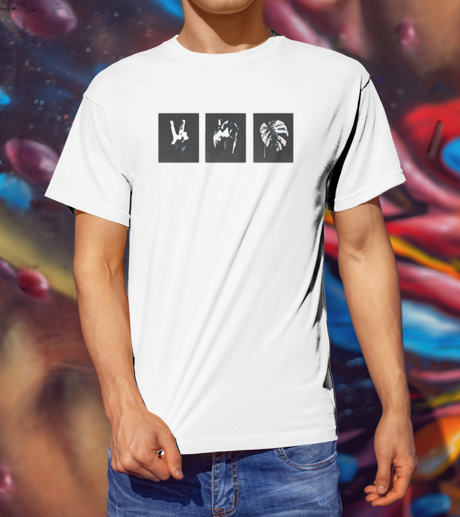 Season 8 Peace Sign Heart Metal Leaf T-Shirt