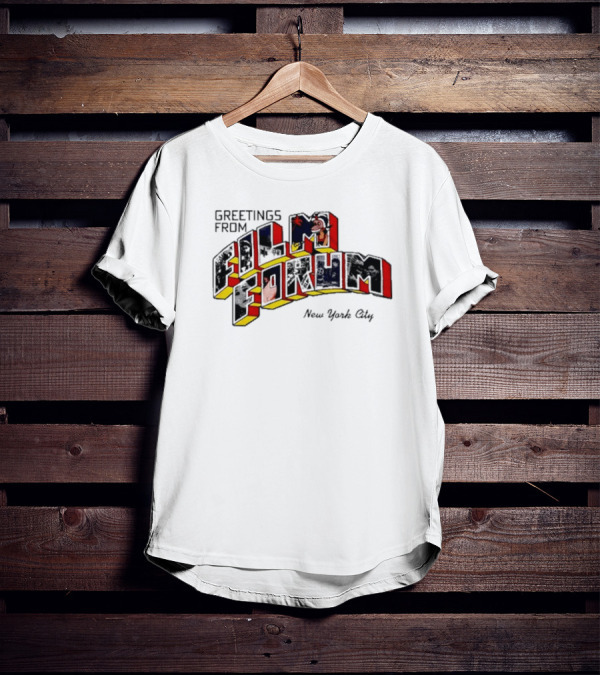 Greetings From Film Forum New York City Megan Bitchell T-Shirt