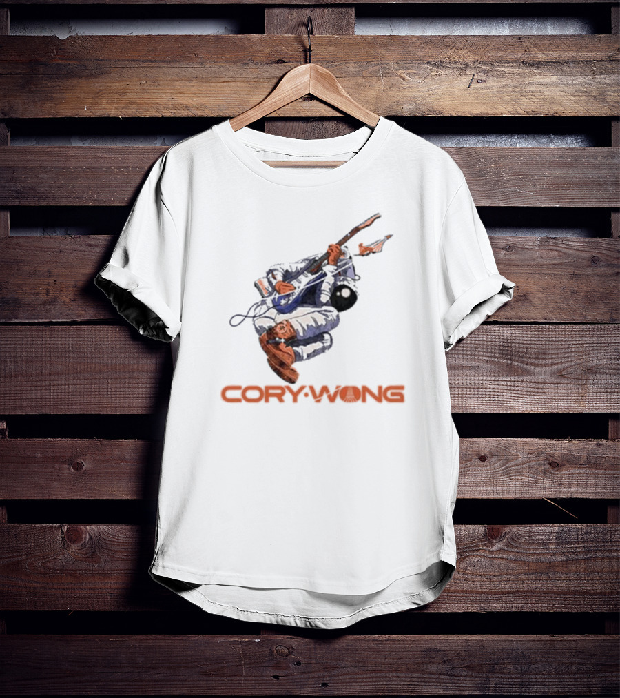 Cory Wong Astronaut Playing Guitar In Space Tour T-Shirt