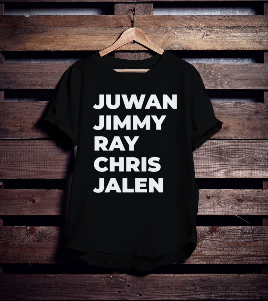 Juwan Jimmy Ray Chris Jalen Basketball Legends T-Shirt