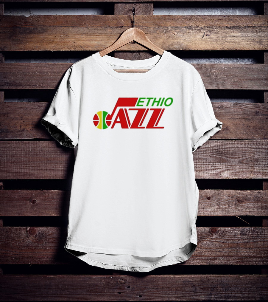 Awesome Tapes From Africa Ethio Jazz Music Basketball Note T-Shirt