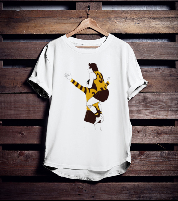 Ginny X Watto Classic Football Celebration Yellow And Black Stripes T-Shirt