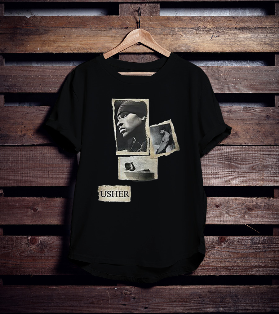 Usher Raymond IV Confessions Album Collage T-Shirt