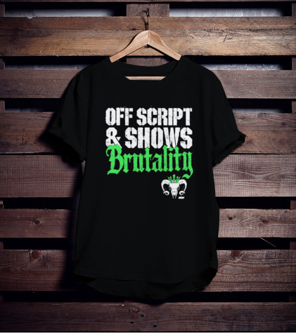Off Script Shows Brutality Will Ospreay Vintage AEW T-Shirt