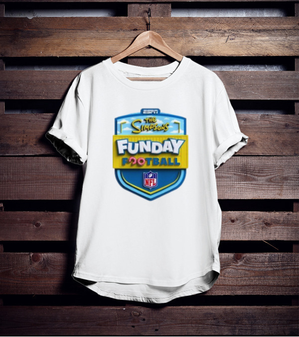 ESPN The Simpsons Funday Football NFL T-Shirt