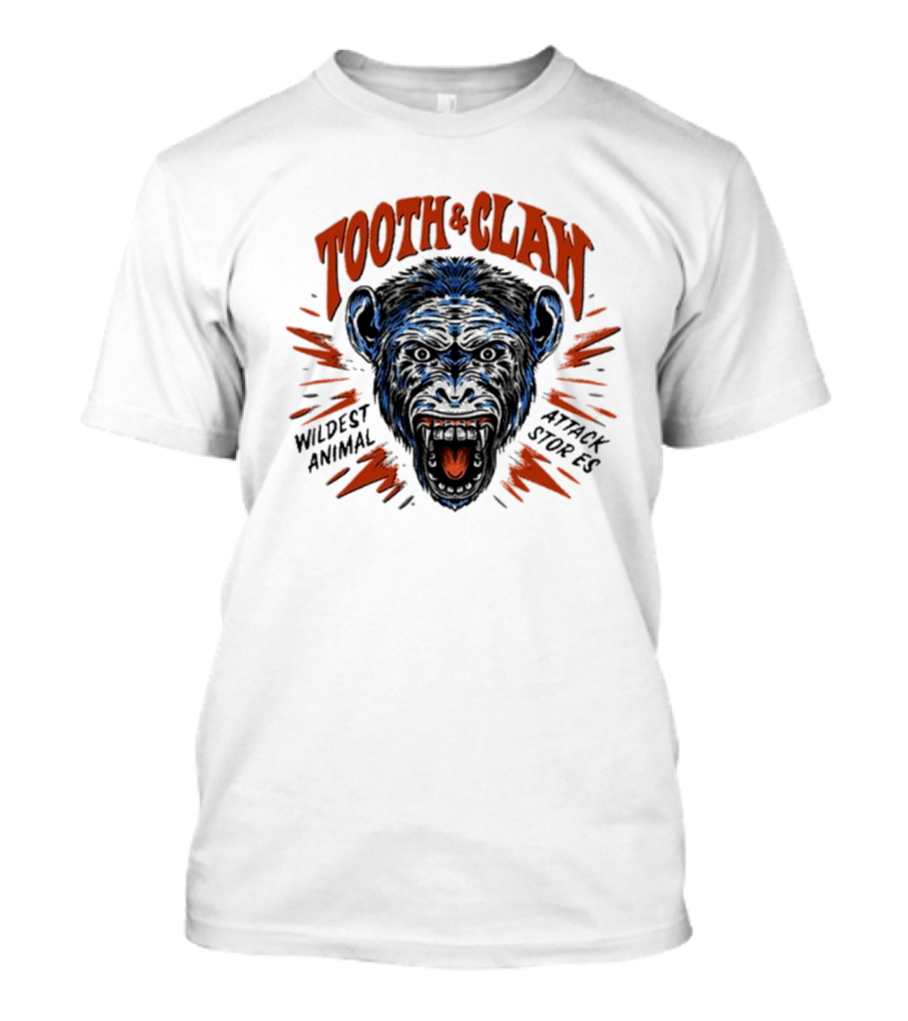 Tooth And Claw Wildest Animal Attack Stories T-Shirt