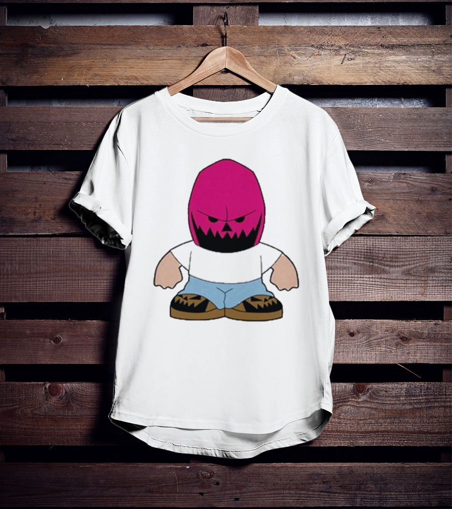 Abbitt 730 Dude Babbitt Revived Pink Mask Character T-Shirt