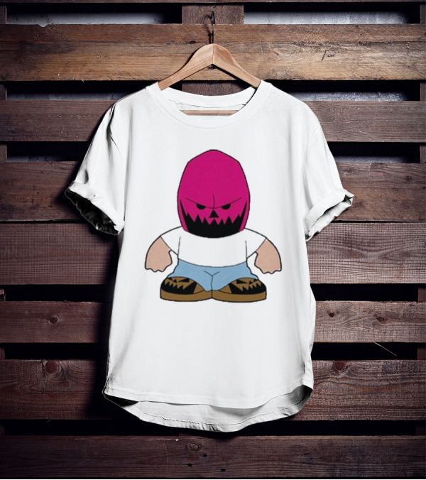 Abbitt 730 Dude Babbitt Revived Pink Mask Character T-Shirt