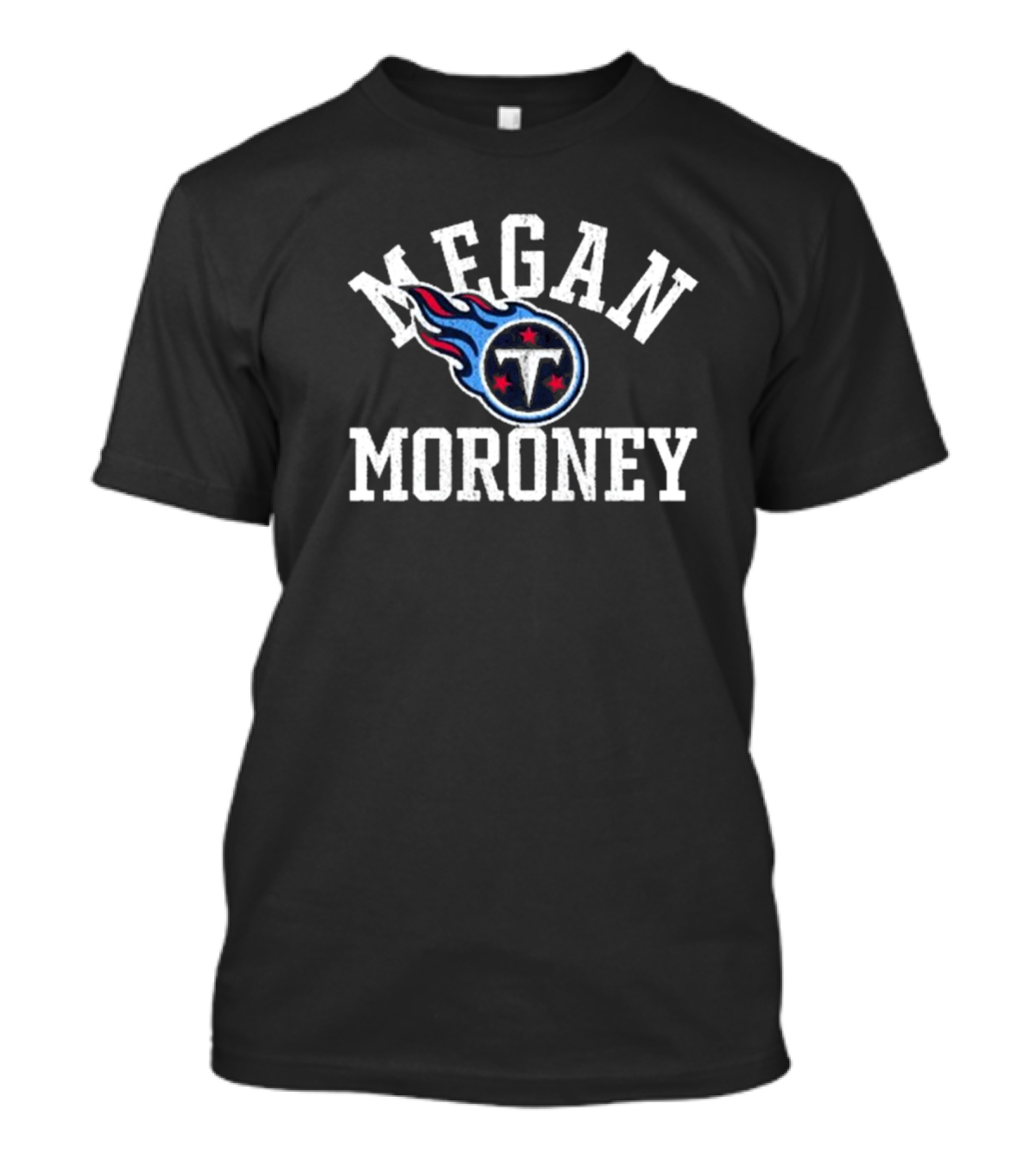 Megan Moroney Tennessee Titans Varsity Block Exclusive T-Shirt