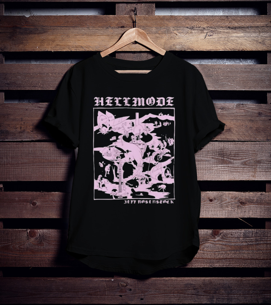 Hellmode Jeff Rosenstock Medieval Chaos Scene T-Shirt