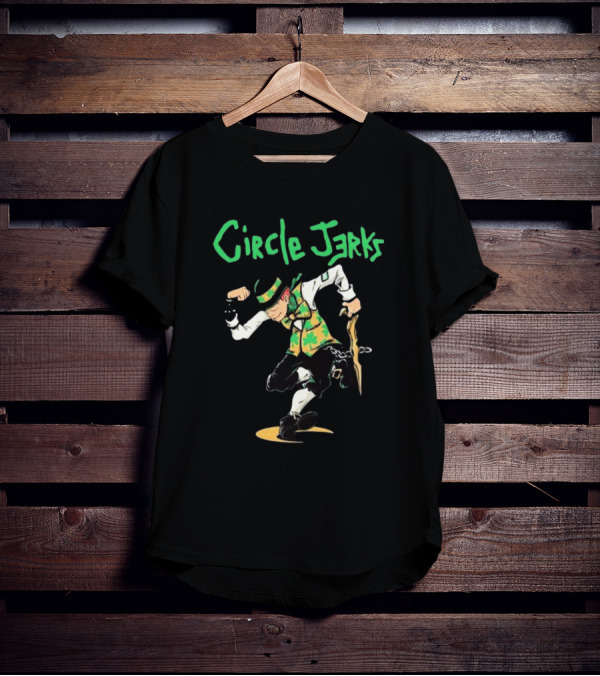 Circle Jerks Band Boston 24 Dance Leprechaun T-Shirt