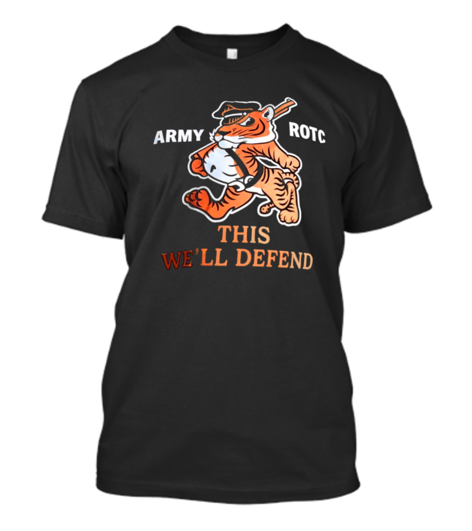 Clemson Tigers Army ROTC Mascot This We’ll Defend T-Shirt