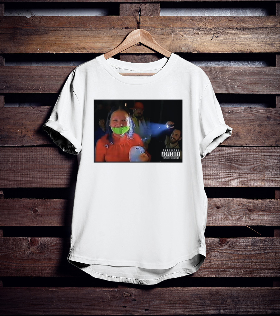 Trishabriellee Fishtank Parental Advisory Explicit Content T-Shirt