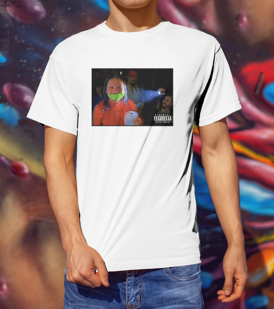 Trishabriellee Fishtank Parental Advisory Explicit Content T-Shirt