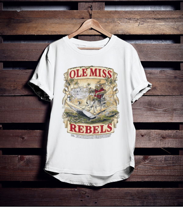 OLE MISS REBELS VS. FLORIDA GATORS GAME DAY T-Shirt