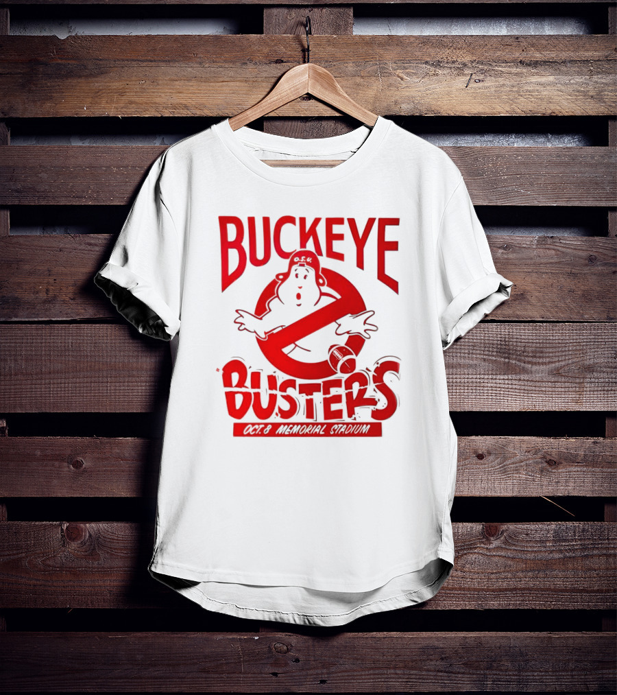 Buckeye Busters Oct 8 Memorial Stadium Indiana Hoosiers OSU T-Shirt
