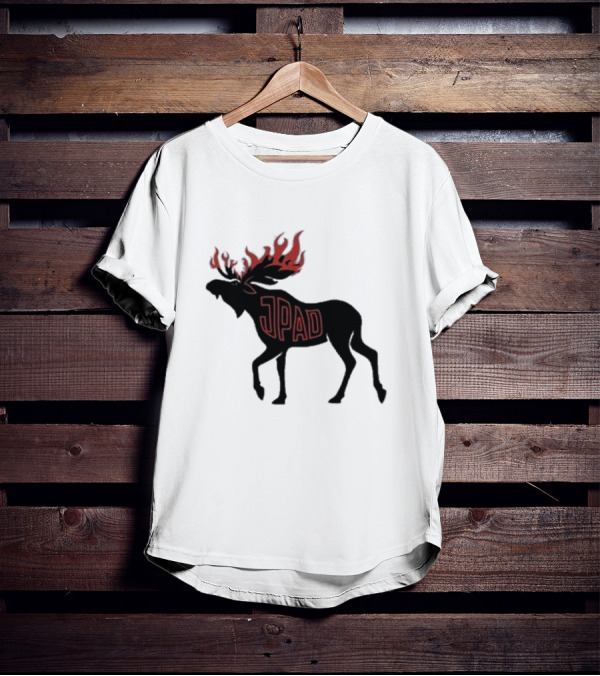 JPAD Flaming Moose Design Jared Jpad Padalecki T-Shirt