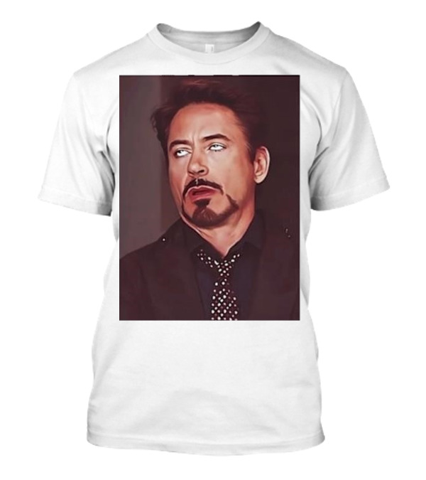The RDJ Eye Roll Meme Face T-Shirt