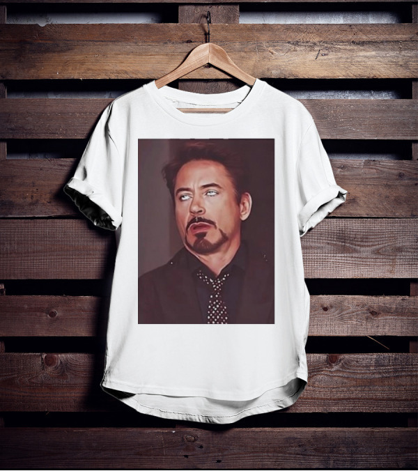 The RDJ Eye Roll Meme Face T-Shirt