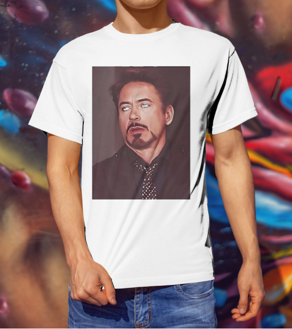 The RDJ Eye Roll Meme Face T-Shirt