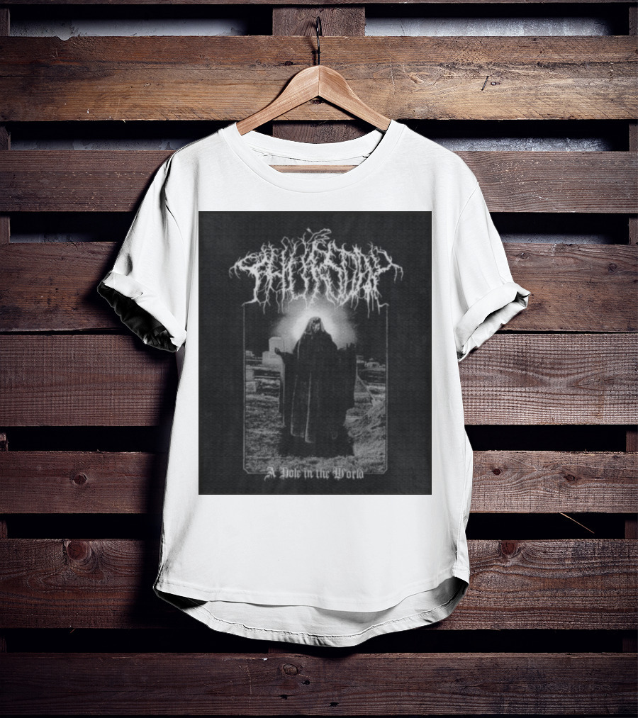 Thursday A Hole In The World Mysterious Cloaked Figure In Cemetery T-Shirt
