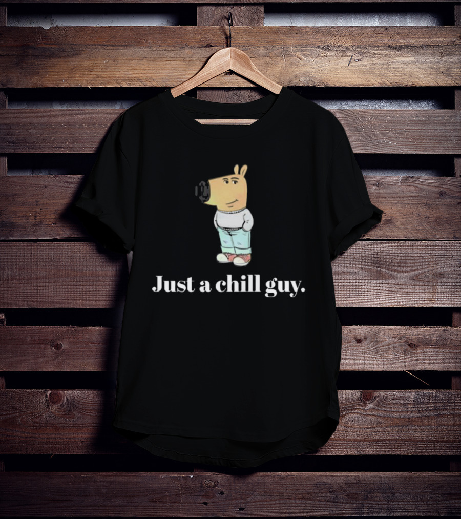 Just A Chill Guy Krone Relaxed Character T-Shirt
