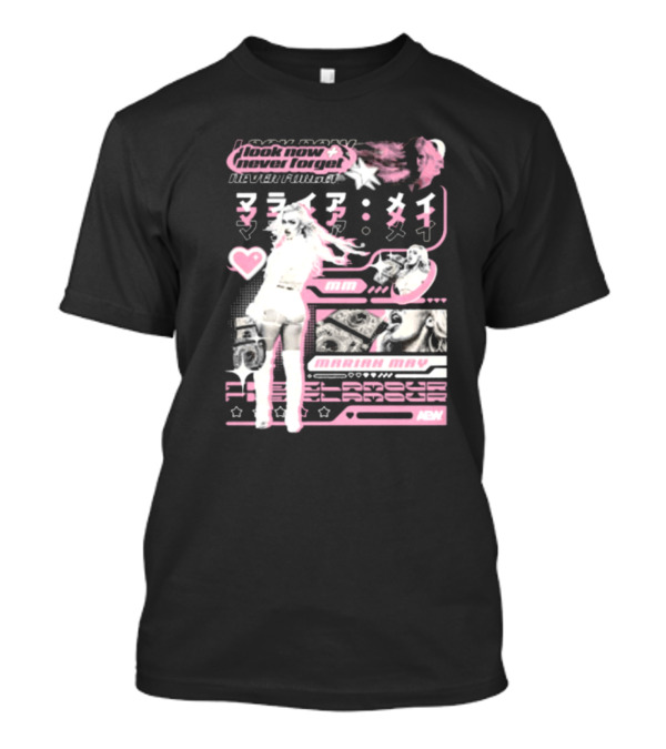 Mariah May Look Now Never Forget AEW MM T-Shirt