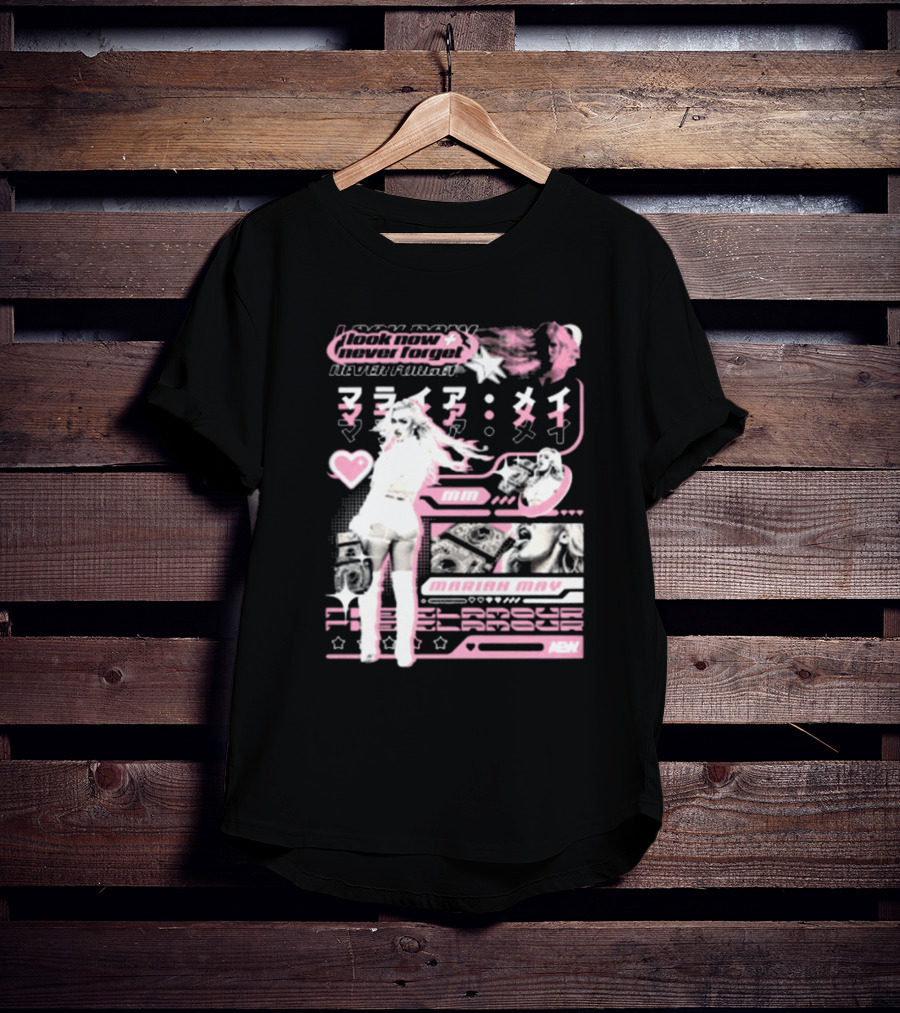 Mariah May Look Now Never Forget AEW MM T-Shirt