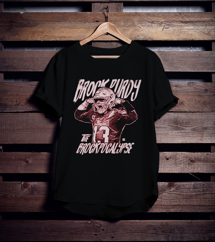 Brock Purdy #13 The Brockpocalypse San Francisco Vintage Painting T-Shirt