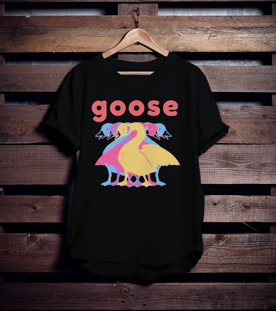 Goose 5 Multi-Colored Layered T-Shirt