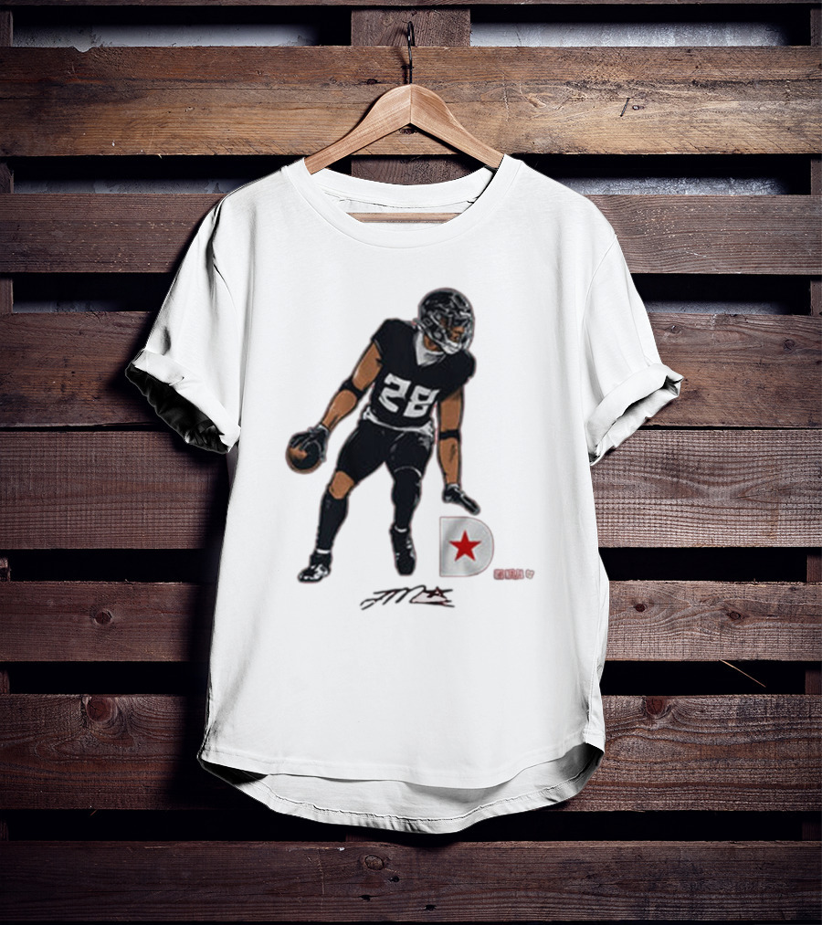 Joe Mixon 28 Houston Texans NFL Signature Player T-Shirt