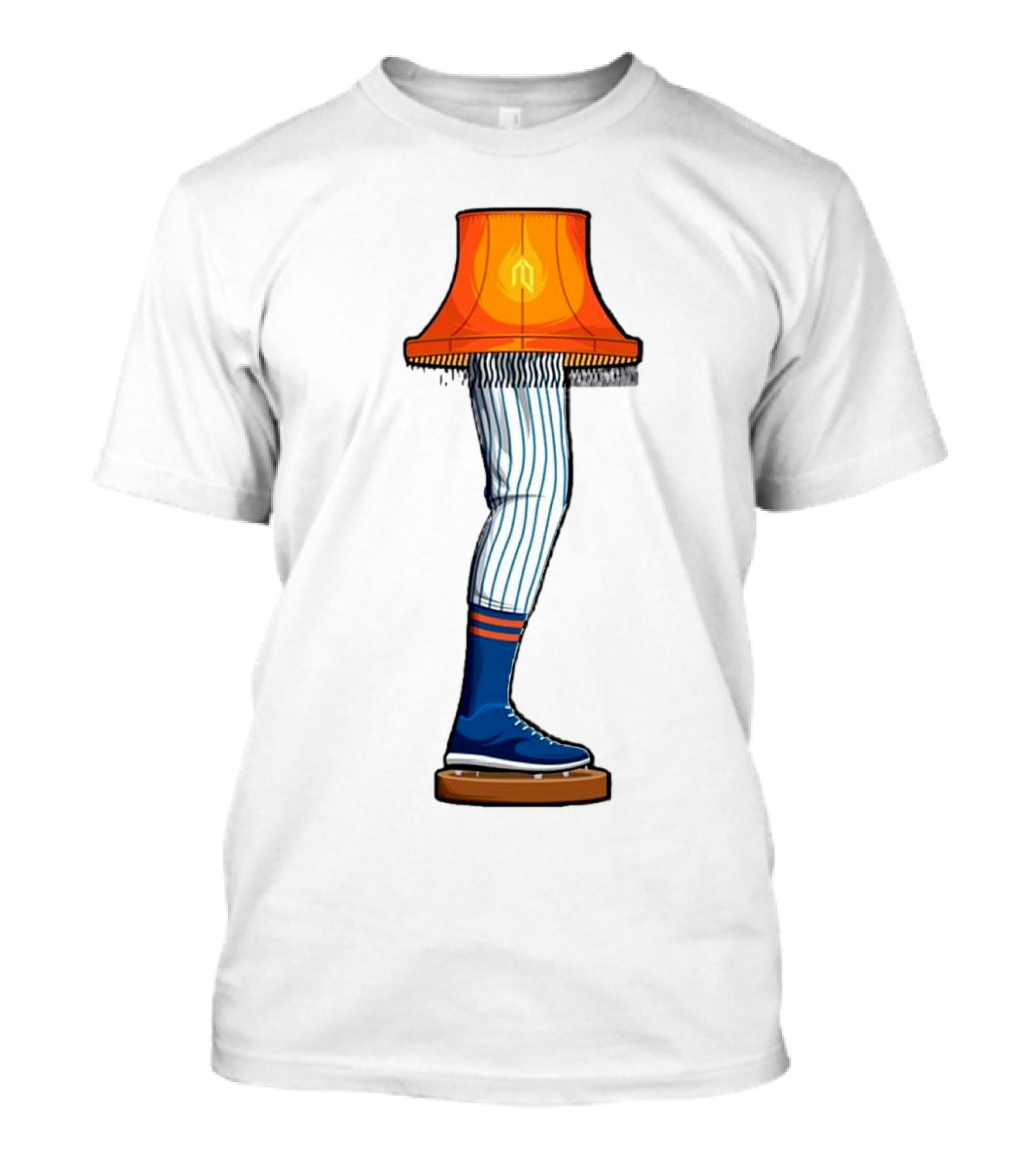 LGM Leg Lamp New York Mets MLB Baseball T-Shirt