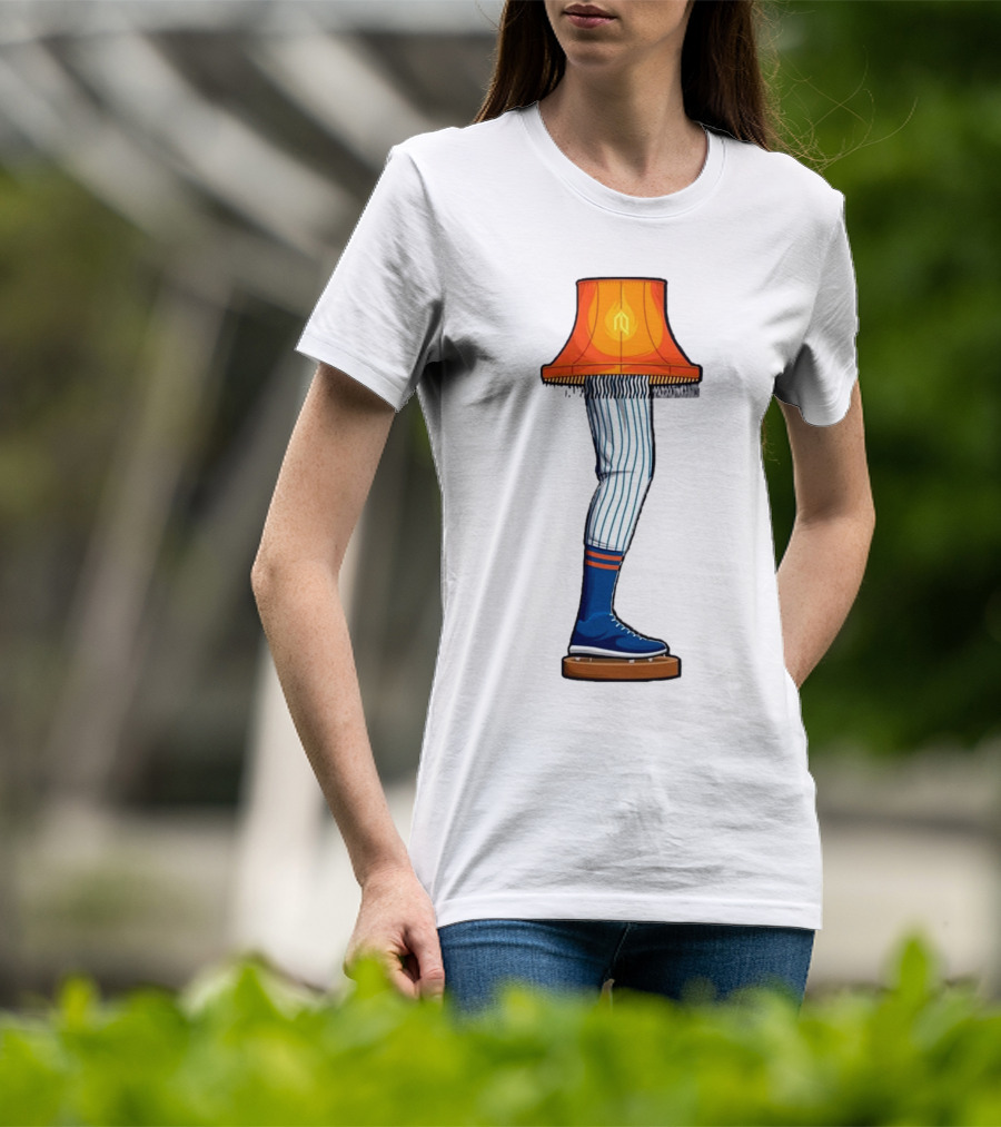 LGM Leg Lamp New York Mets MLB Baseball T-Shirt