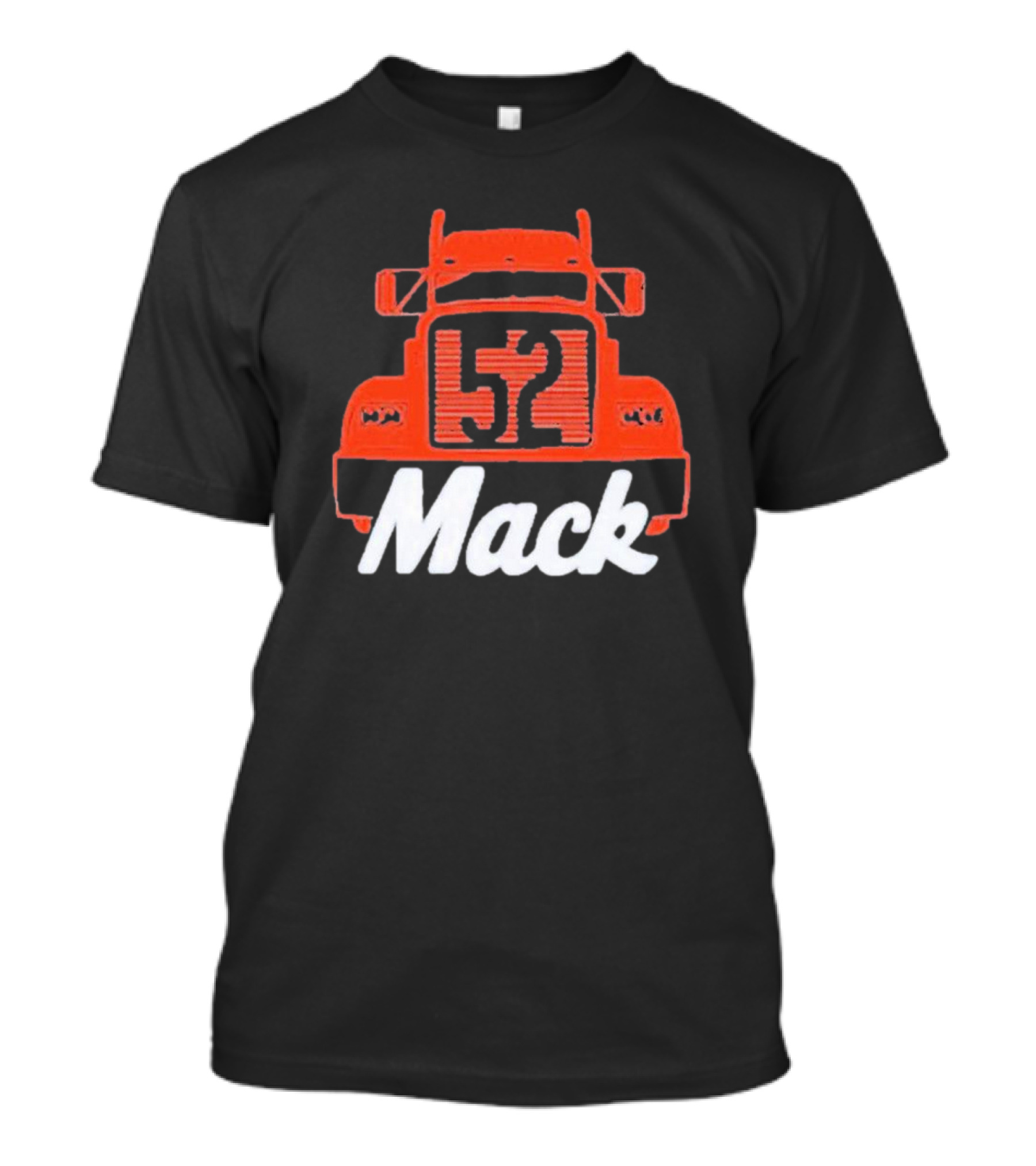 Mack Truck 52 Classic Red Semi Front T-Shirt