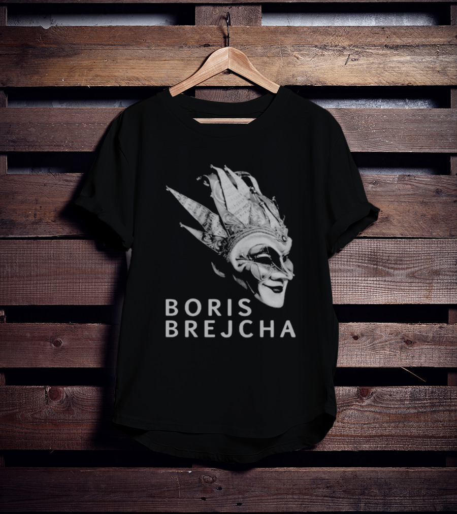 Boris Brejcha Joker Mask Monochrome Music Concept T-Shirt