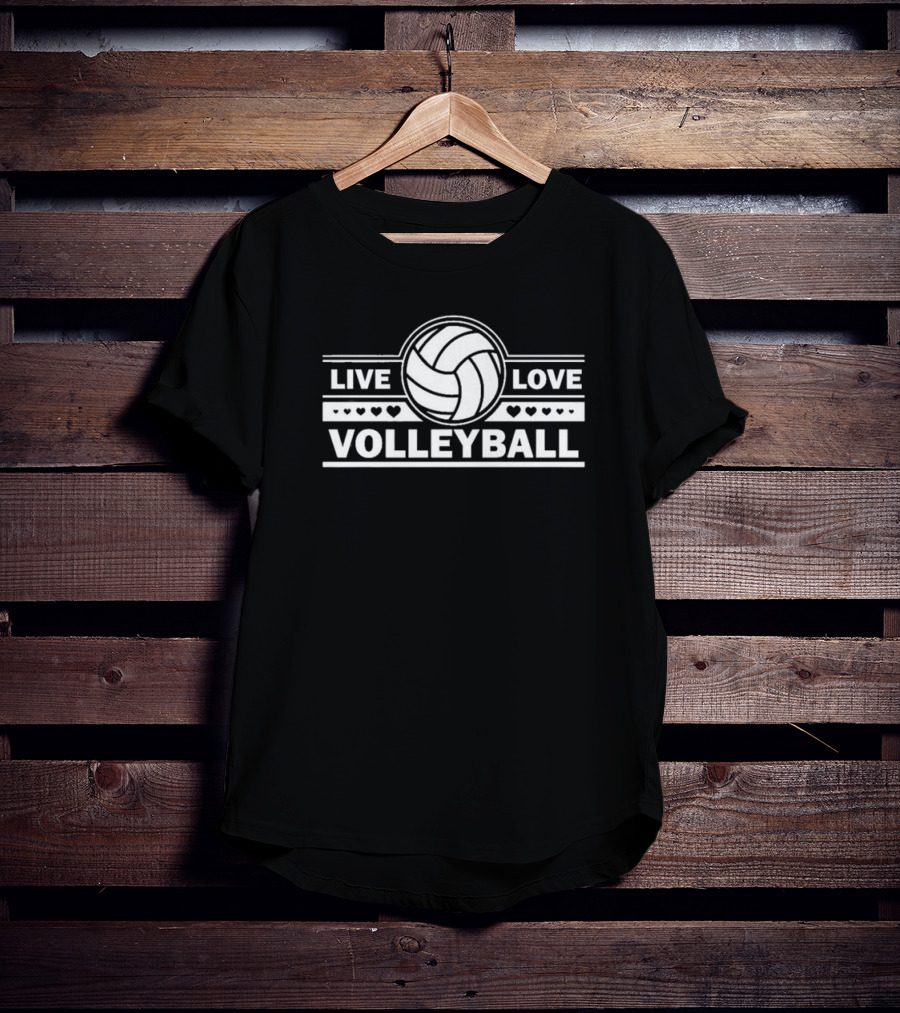 Live Love Volleyball Iconic Cool Volleyball Premium Classic T-Shirt
