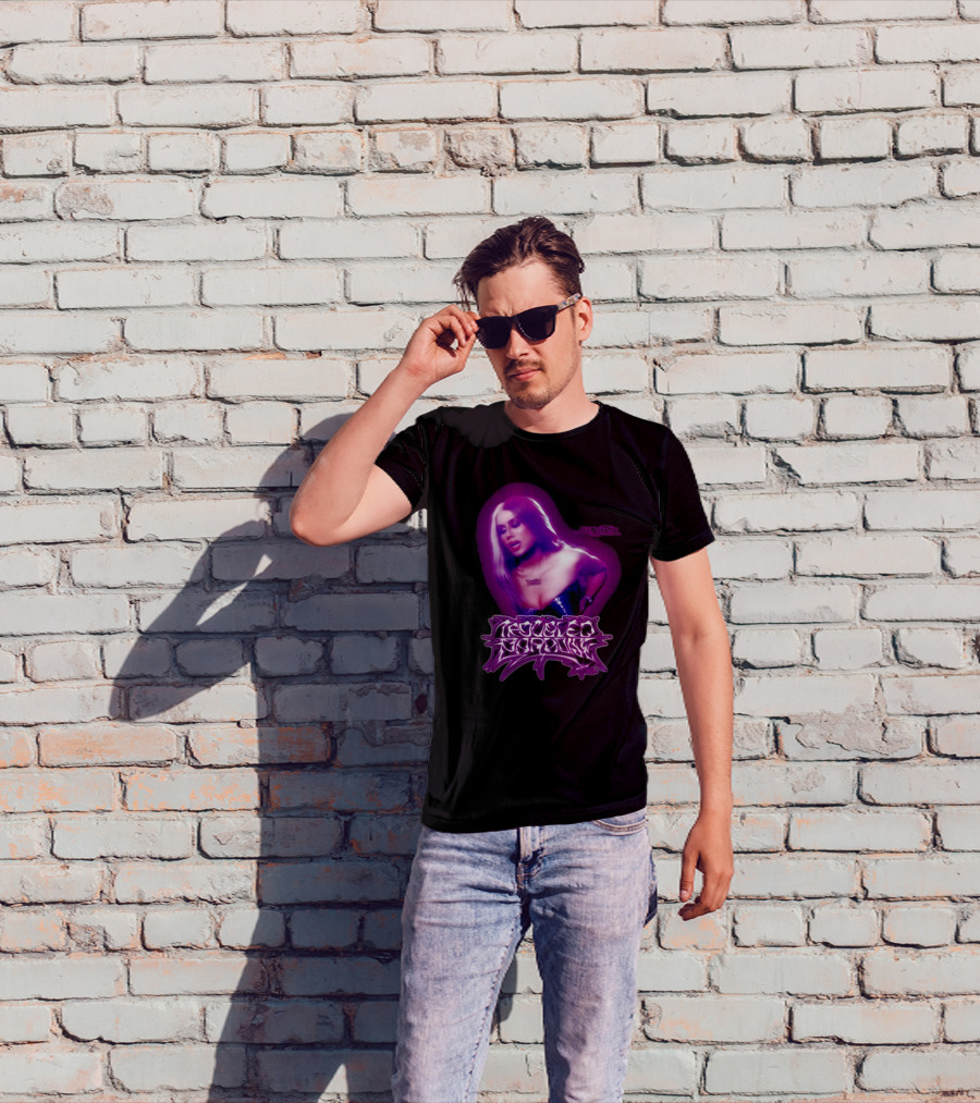 Slayyyter Troubled Paradise Purple Aura T-Shirt