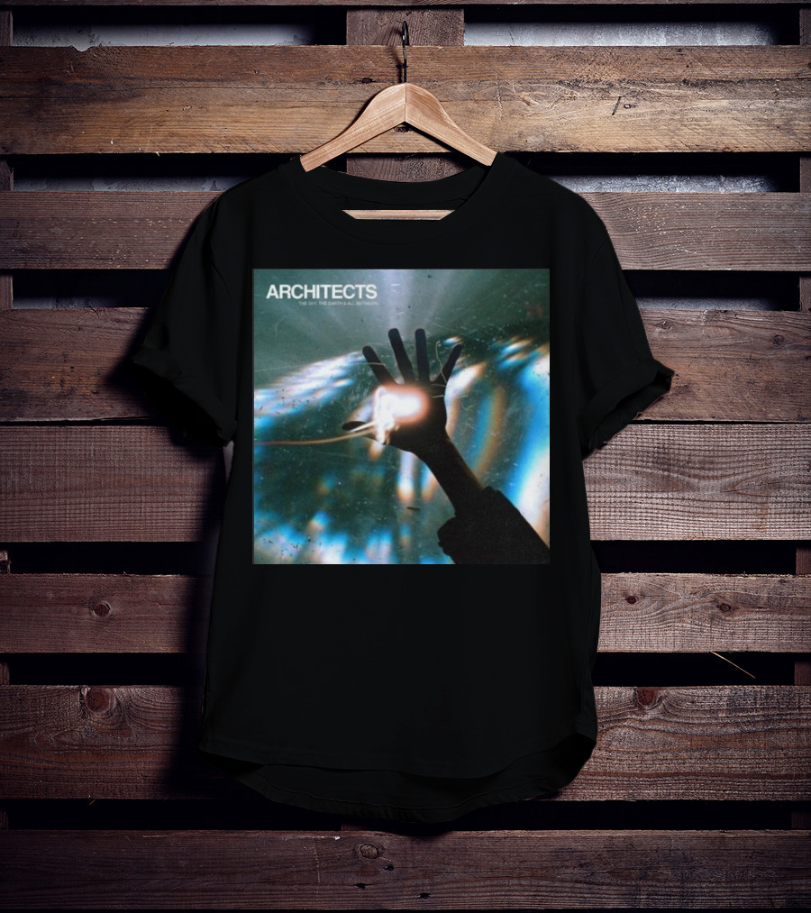 ARCHITECTS The Sky, The Earth And All Between Hand Through Light Rays T-Shirt