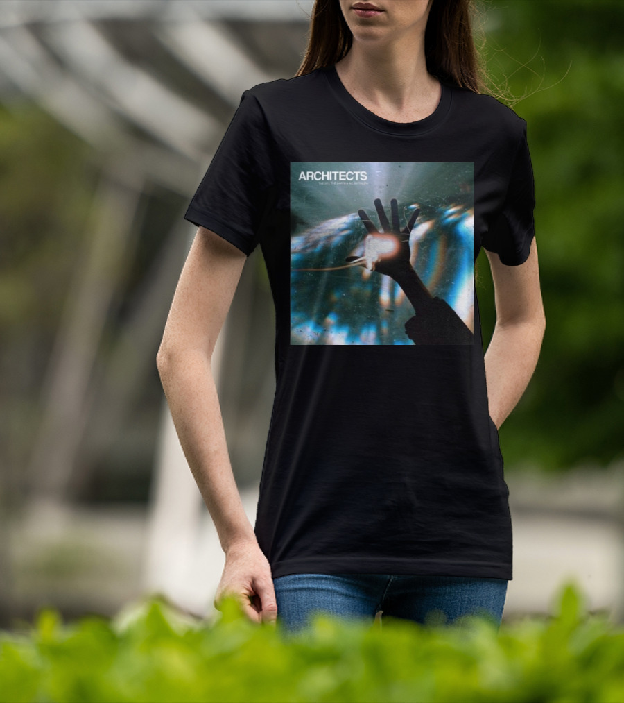 ARCHITECTS The Sky, The Earth And All Between Hand Through Light Rays T-Shirt