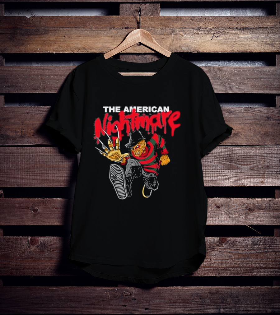 The American Nightmare Freddy Krueger Inspired Psychos Only Night Comes Creeping T-Shirt