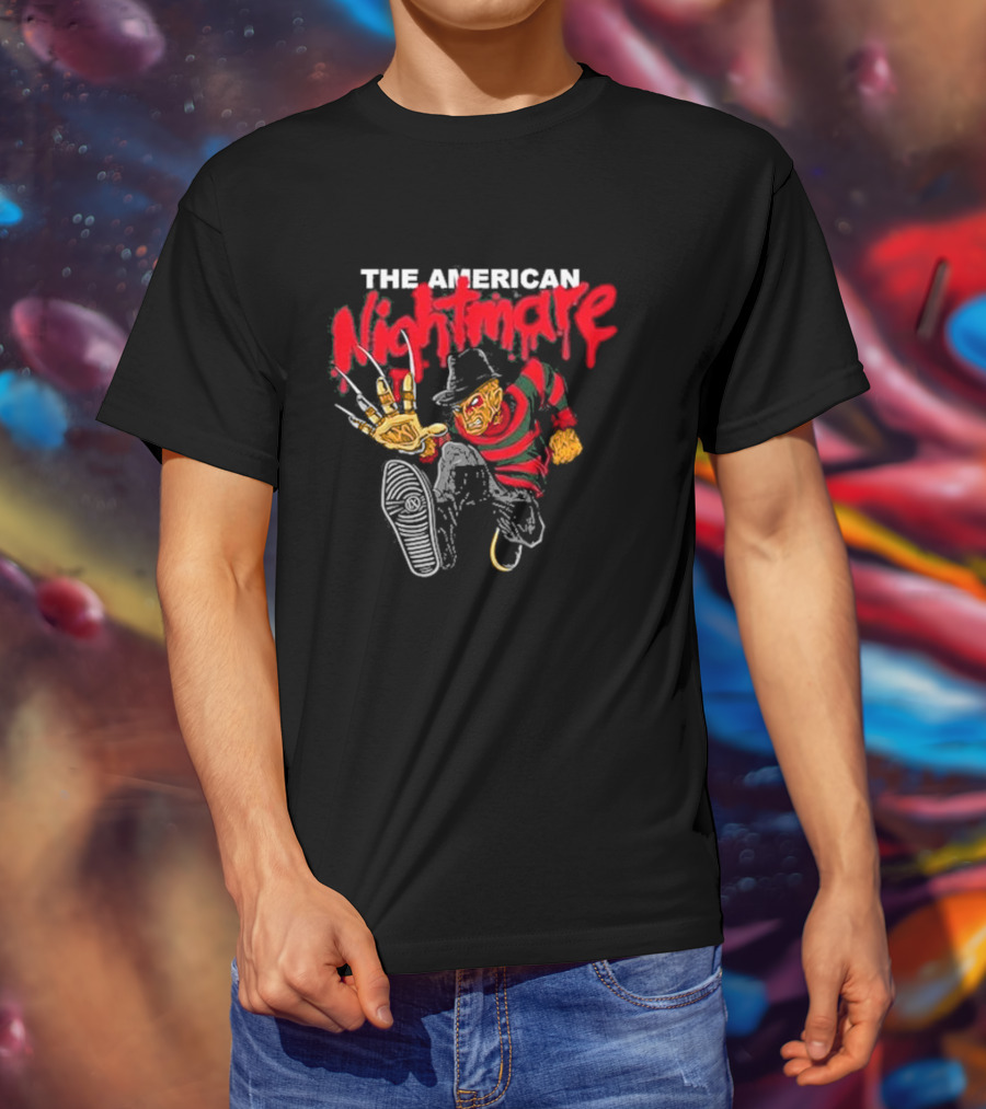The American Nightmare Freddy Krueger Inspired Psychos Only Night Comes Creeping T-Shirt