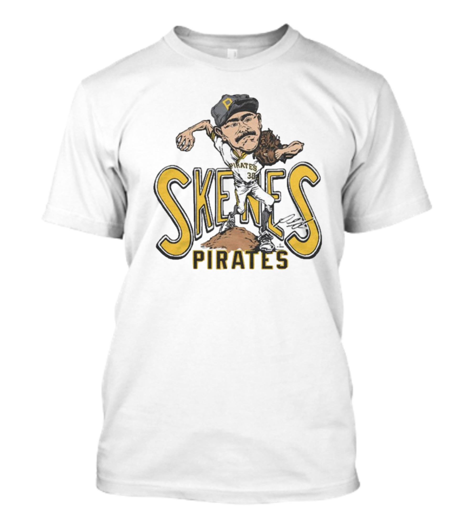 Skenes Pirates Paul Skenes Pittsburgh Pirates 38 T-Shirt