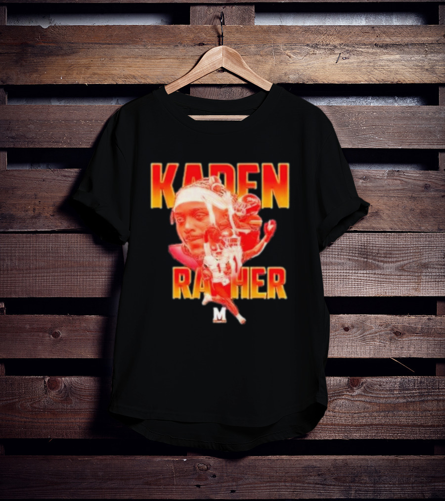 Kaden Prather Maryland Terrapins Football Player Collage T-Shirt