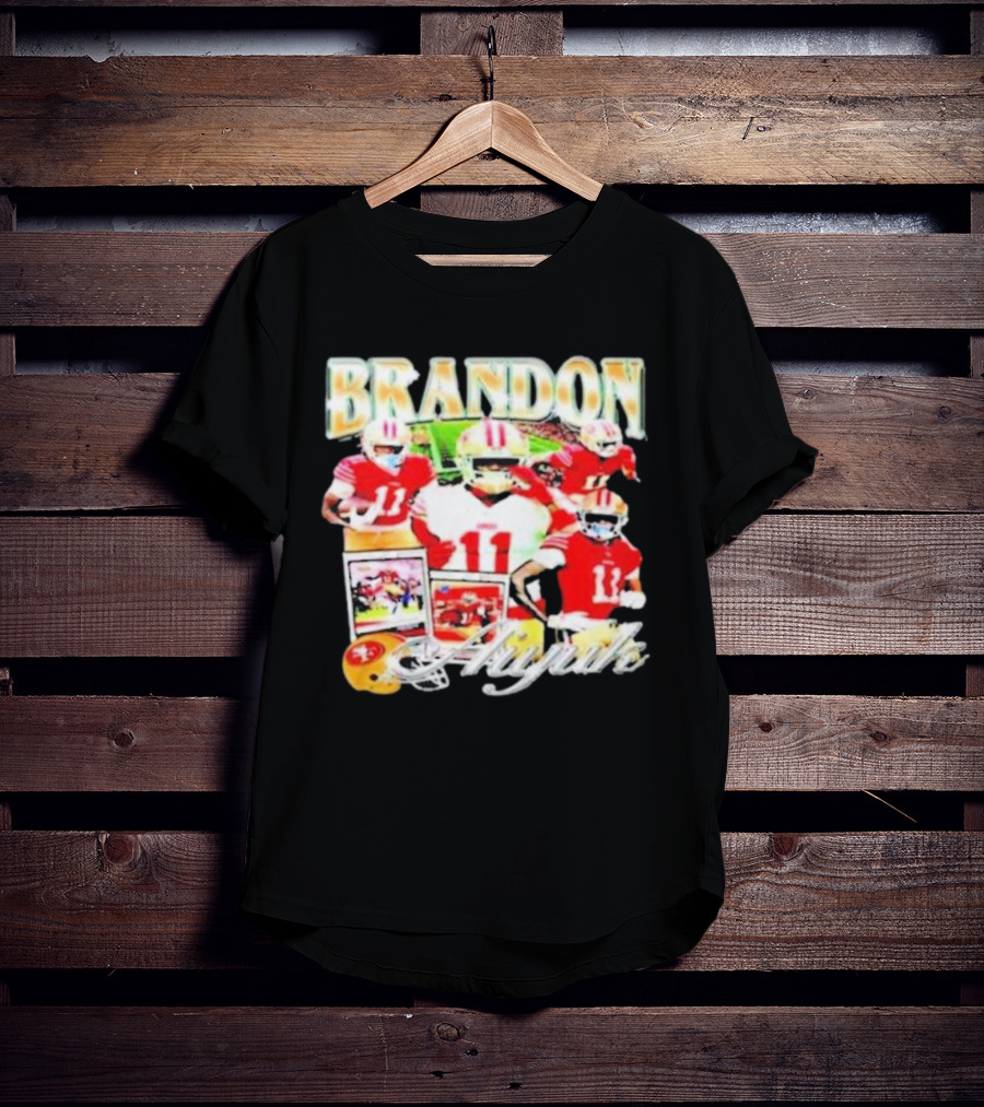 Brandon Aiyuk San Francisco 49ers Football Collage BA IGYB T-Shirt