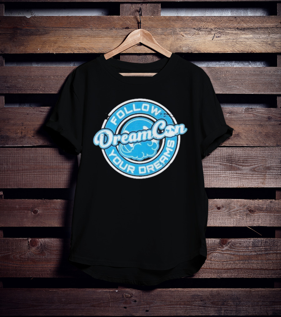 DreamCon Follow Your Dreams Dreamconvention Standard Cloud Badge T-Shirt