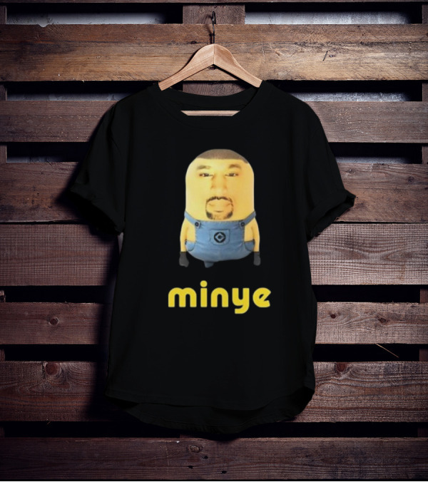 Dippytees Minye Minion Crossover Character Face T-Shirt